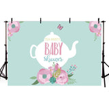 Baby Show Backgrounds Green Backdrop G-716