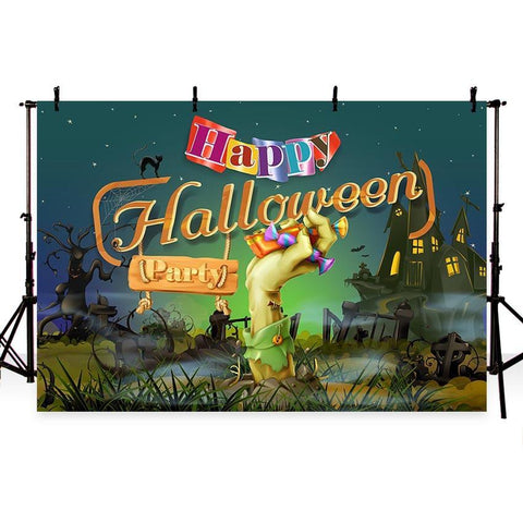 Halloween Backdrops Candy Background Halloween Photo Backdrops G-773
