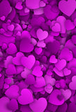 Romantic Valentines Day Love Heart Photography Backdrop J03232