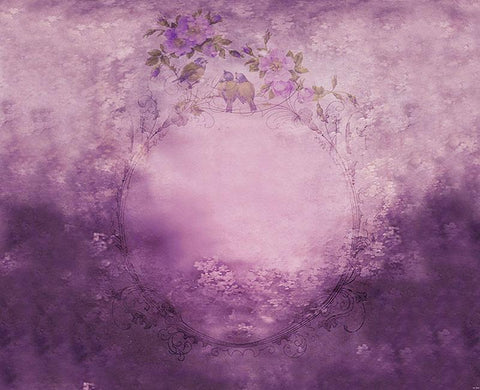Floral Telón de Fondo Ensueño Púrpura Fondo para Fotografía NB-030