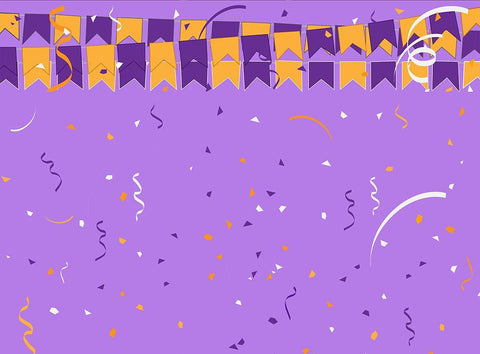 Halloween Backdrops Festival Backdrops Children Purple Background