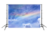 Cielo Hermoso Arco Iris Telón de Fondo Diseñado por la Fotografía de Beth Hrachovina