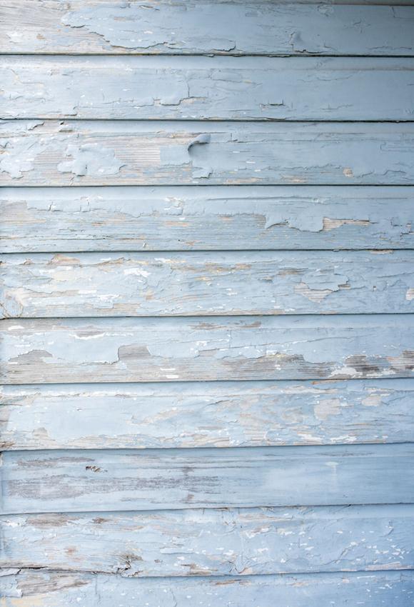 Blue Weathered  Wood Backdrop for Studio