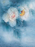Blue Flowers Backdrops for Photographers  CM-6029