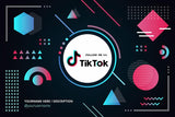 Tik Tok Telón de Fondo Fascinante Fotografía Fondo Personalizado TT002