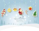 Merry Christmas and Happy New Year Backdrops for Photography DBD-19250