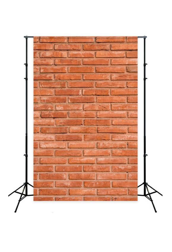 Red Brick Wall Texture Backdrop for Photo Booths D-246