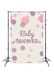 Baby Shower Circle Backdrop for Photo Studio D296