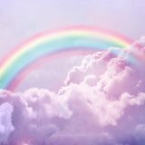 Arco-Iris-nubes-pastel-Smash-fotografía-telón-de-fondo-D919