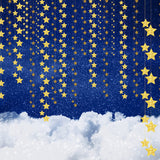 Cielo-nocturno-estrellas-brillantes-nubes-fotografía-telón-de-fondo-D923