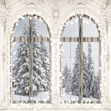 Twinkle Window Navidad Invierno Fondo D945