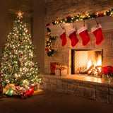 Fondo de chimenea Twinkle Christmas Tree D955