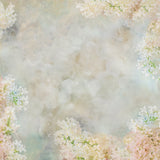 Fondo floral abstracto de bellas artes de color claro D958