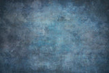 Fondo de Sesión Fotográfica de Retrato de Textura Azul Abstracto Borroso DHP-187