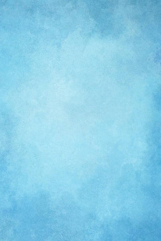 Abstract Sky Blue Art Texture Portrait Photo Booth Backdrop DHP-204