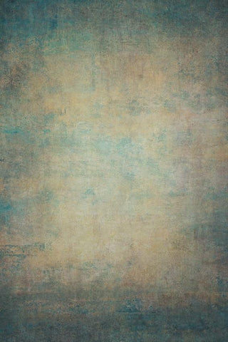 Turquoise Orange Abstract Texture Photo Shoot Backdrop  DHP-433