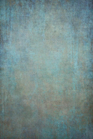 Abstract Cyan Old Grunge Wall Texture Studio Backdrop for Photography DHP-470
