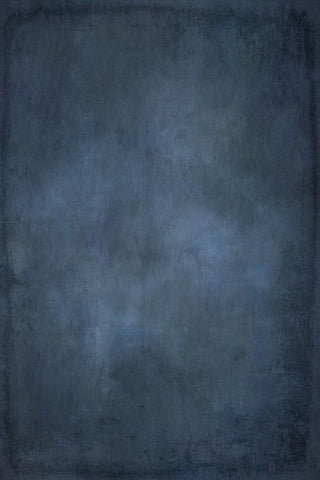 Grunge Blue Abstract Texture Painted Backdrop for Photo Booth DHP-649