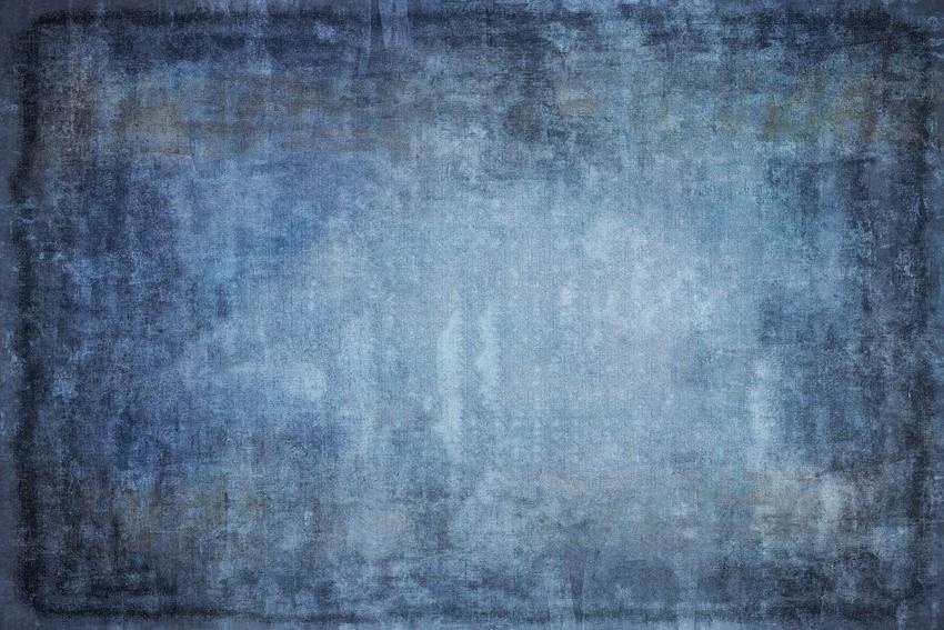 Telón de Fondo de Fotografía de Textura Abstracta Pintada de Arte Azul Retro DHP-684