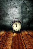Grunge Black Abstract Texture Wall Clock Photography Backdrop F-147