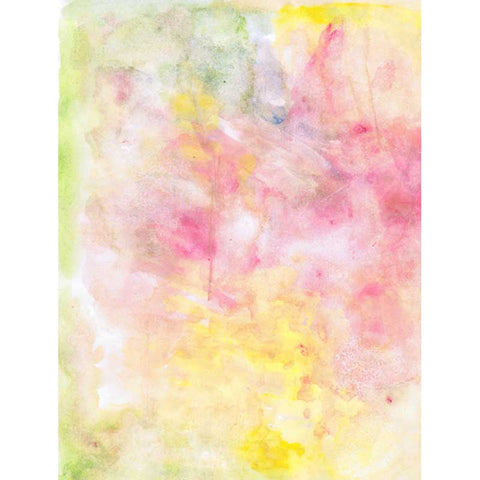 Yellow Green Pink Watercolor Backdrop Abstract Backdrop for Photography F-1482