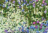 Floral Flowers Wall Backdrop for Party Events Decorations F-2376