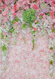 Beautiful Floral Backdrop Spring Flowers Photography Background  F-2404