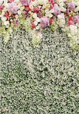Flowers Decor Floral Backdrop for Events Photo Booth F-2412