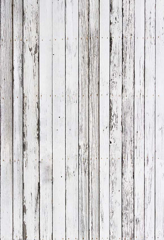 Pintura Blanca Vintage Pelada Textura de Madera Telón de Fondo para Foto Floor-085