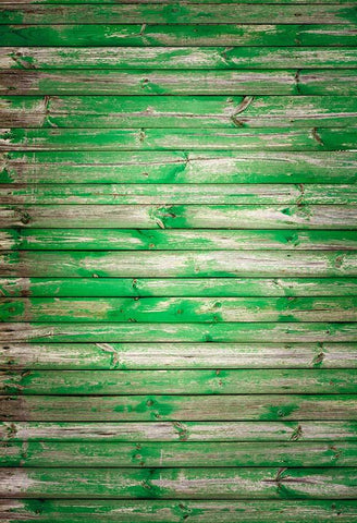Telones de Fondo Verde de Madera de Arte de Fotos Floor-144