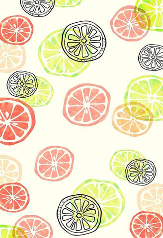 Patterned Backdrops Polka Dot Printed Backdrops Lemon Background G-037