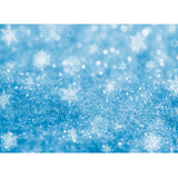 Azul Telón de Fondo Copos de Nieve Fondo Bokeh para Fotografía G-1031