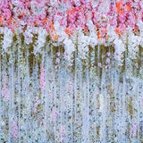 Floral Curtain Backdrop for Photo Booth G-188