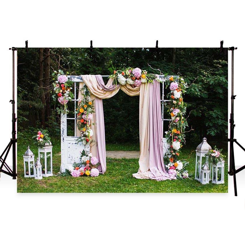 Wedding Backdrops Wedding Ceremony Backdrops Pink Backgrounds G-197