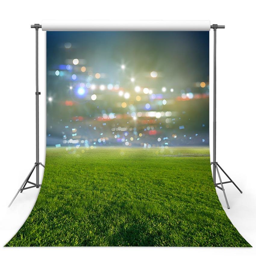 Soccer Backdrops Green Backdrop G-299