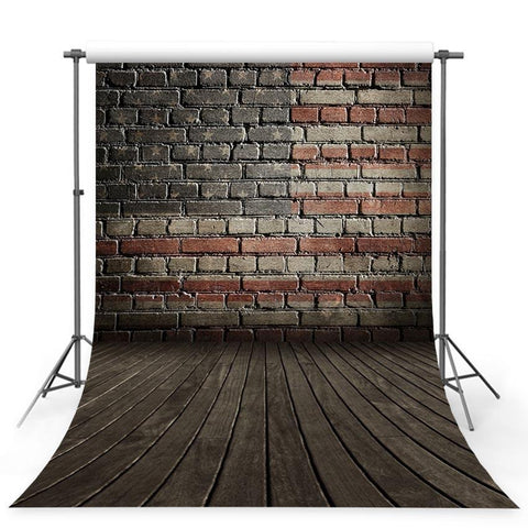 Backdrop Flag Backdrop American Backgrounds Brick Wall G-330