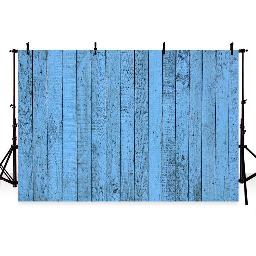 Wood Backgrounds Backdrop Grunge Blue Backdrop G-406