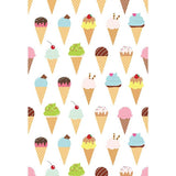 Patterned Backdrops Polka Dot Printed Backdrops Ice Cream Background G-447