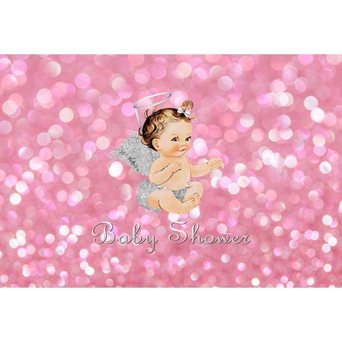 Baby Show Backgrounds Pink Backdrop G-688