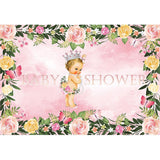 Baby Show Backgrounds Girl Backdrop Pink Backdrops G-722