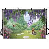Baby Kid Backdrops Cartoon Fairytale Backdrops Forest Backgrounds G-724-1