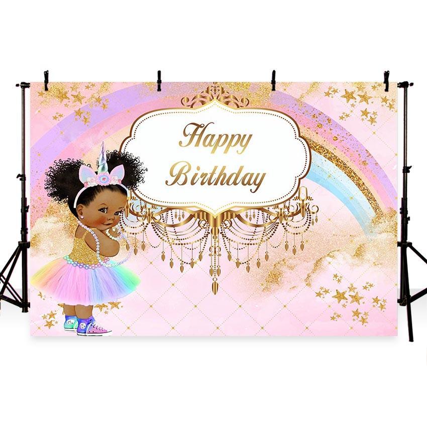 Custom Backdrops Birthday Party Backdrops Pink Backgrounds G-729