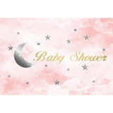 Baby Show Backgrounds Moon Backdrop Pink Backdrop G-747
