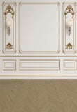 Classic Interior Wall with Mouldings Backdrop for Photos GA-68