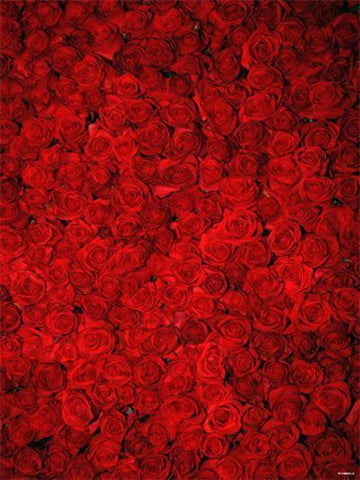 Red Rose Flowers Backdrops for Photography GC-121