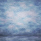 Fondo De Retrato Abstracto Gris Azul Para Fotografía HF-0003
