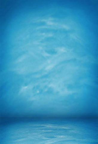 Sky Blue Abstract Texture Backdrop for Photography 