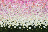 Telón de Fondo para la Fotografía de Pared de Flores Románticas HJ04264