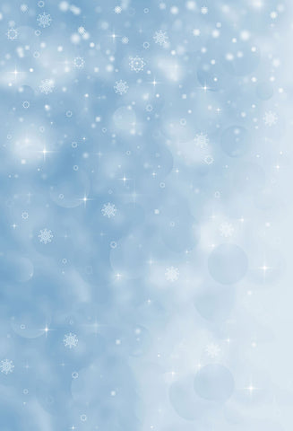 Winter Backdrops Glitter Backgrounds Snowflake Backdrop J04138