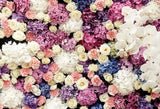 Telón de Fondo para Estudio Fotográfica de Pared con Flores Hermosas LM-H00116